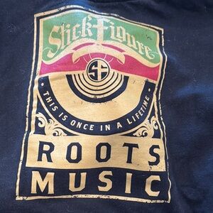 Stick Figure Roots Music Pullover hoodie